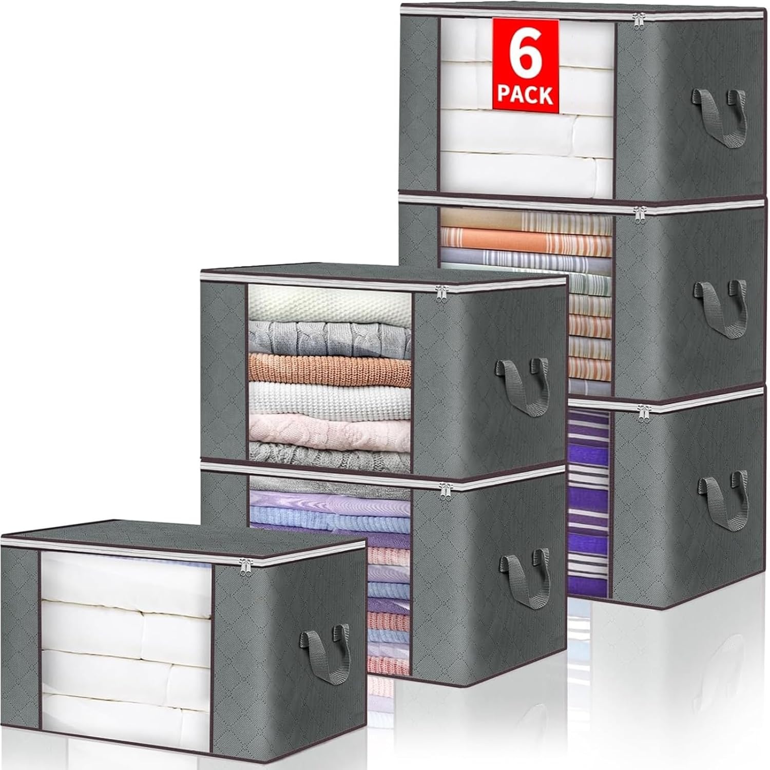 90L + 60L Clothes Storage Bag – 12 Pack Totally